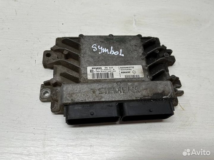 Эбу Renault symbol Clio мозги