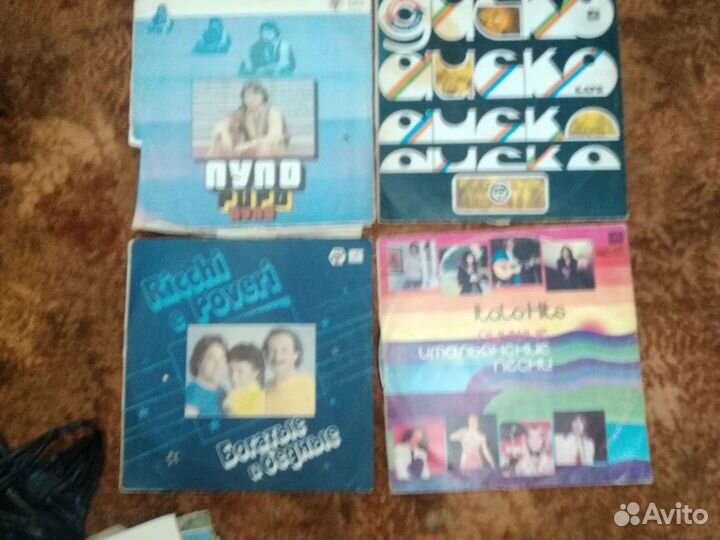 Виниловые пластинки СССР