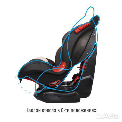 Автокресло 9-25кг Smart Travel Premier Smoky