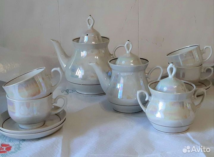 Чайный сервиз СССР Минский фз, 15 предметов