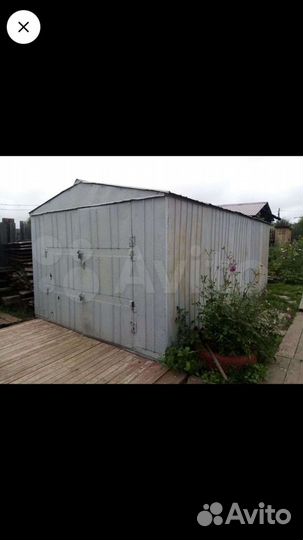 Гараж металлический разборный