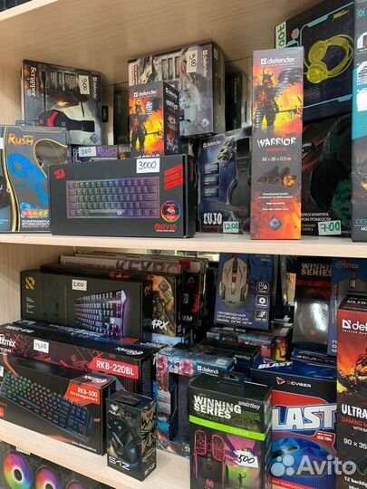 Периферия Мышь Logitech/Механ.клавиатура идр