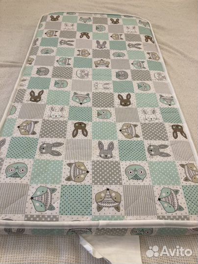 Кроватка детская с матрасом 160х200 двусторонний