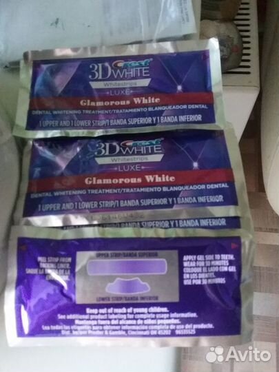 Отбеливатель - полоски для зубов пр-во usa