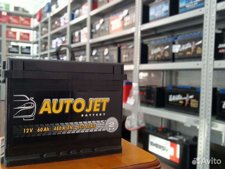 Акб AutoJet 60a/h о.п новый с гарантией