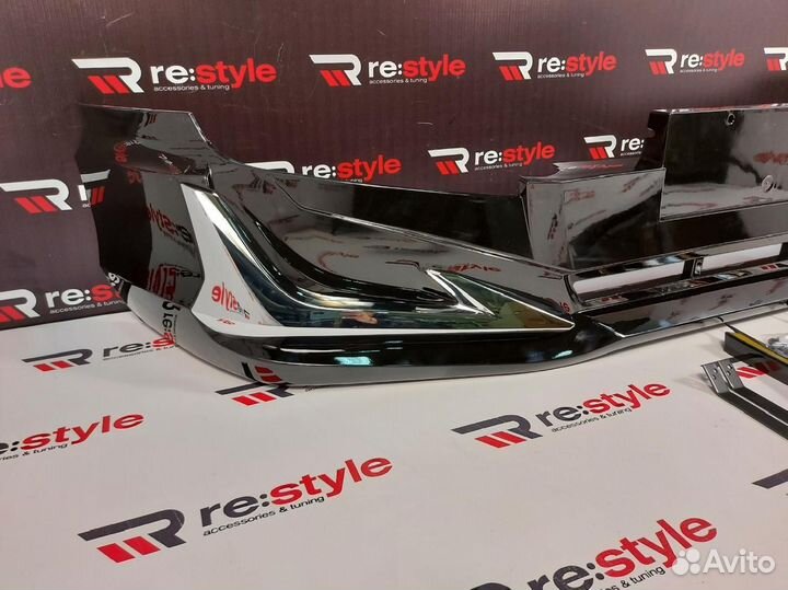 Губа передняя Toyota Land Cruiser Prado 120