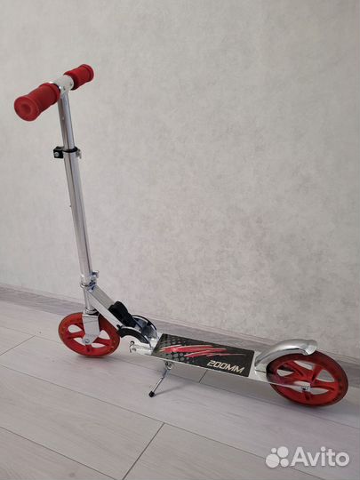 Самокат детский двухколесный складной бу
