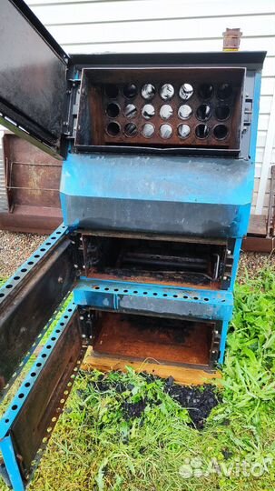 Твердотопливный котел длительного горения бу