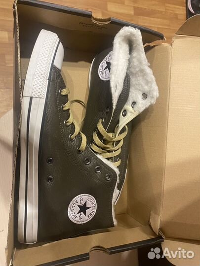 Мужские зимние кеды Convers All Stars