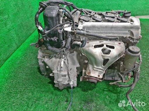 Двигатель в сборе двс toyota platz NCP12 1NZ-FE 20