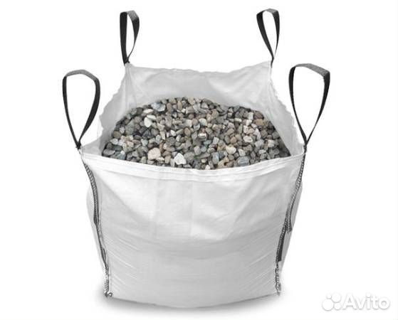 Биг Бэг под щебень 75х75х125см, 4х стропный