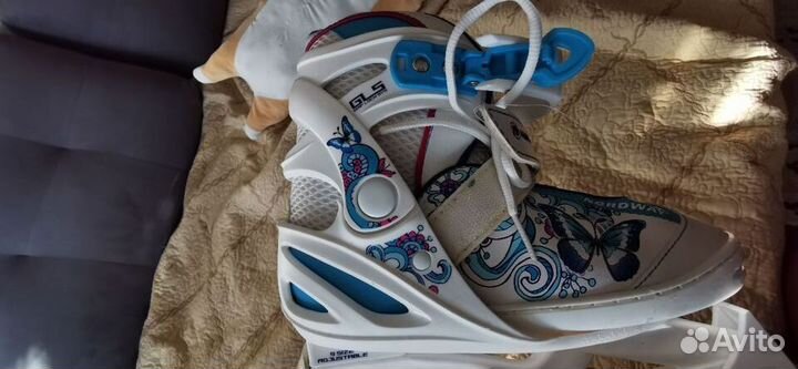 Коньки детские раздвижные 31-35