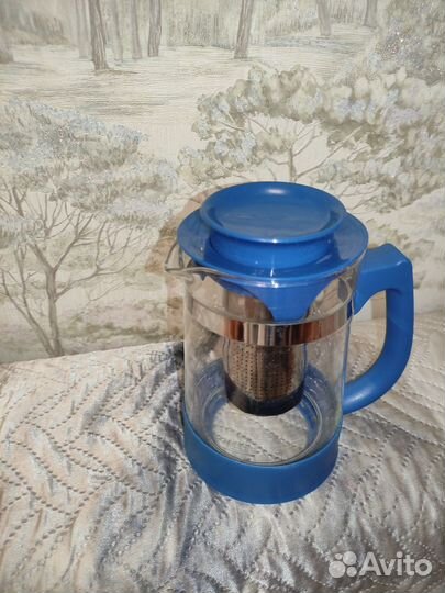 Френч пресс, чайники: заварочный и гунфу с кнопкой