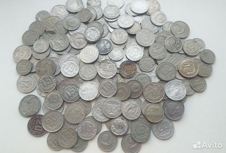 160 монет СССР Ранние Советы.Лот 1