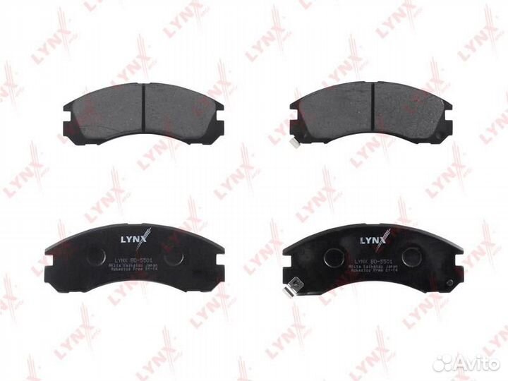 Колодки тормозные дисковые перед