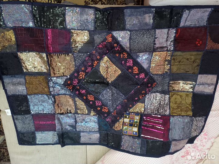 Ковёр настенный панно бисер ручная работа Индия