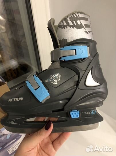 Коньки детские раздвижные 29-32