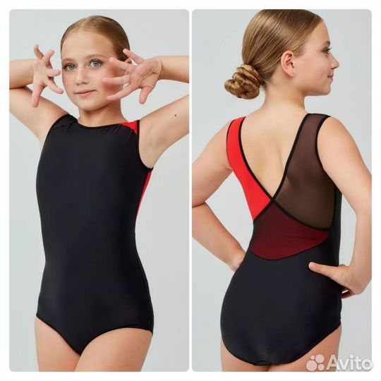 Купальник гимнастический 140-146