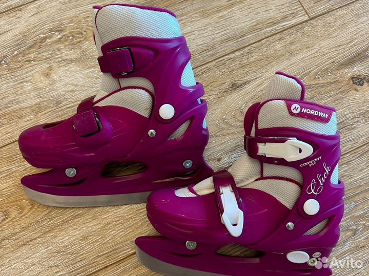Коньки детские размер 32-33