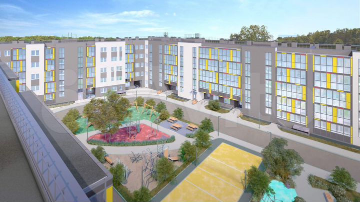 2-к. квартира, 70,8 м², 3/5 эт.