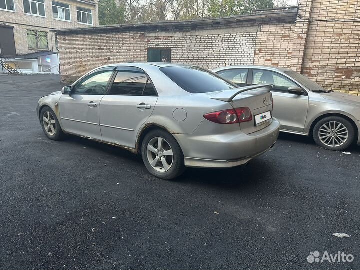 Mazda 6 2.3 AT, 2003, 235 000 км