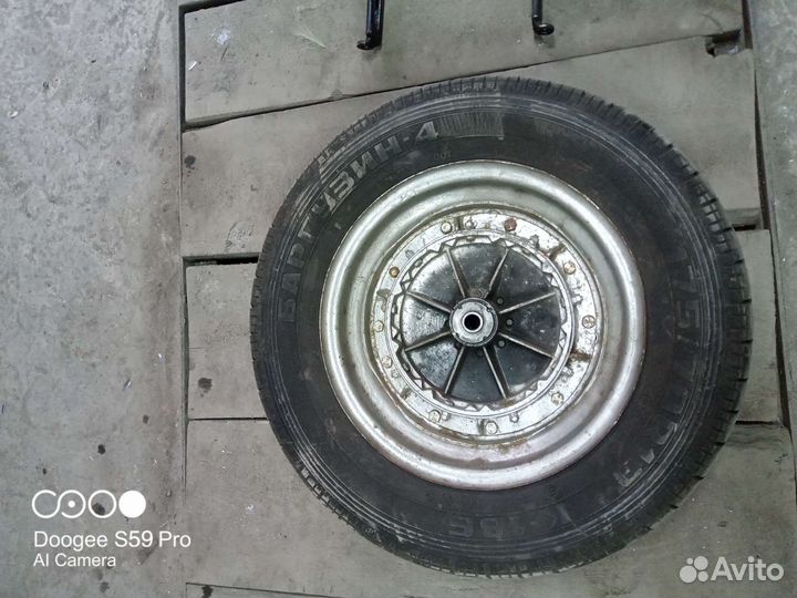 Кастомное колесо на иж с маятником