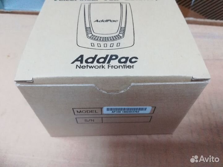 Новый VoIP шлюз. AddPac AP100