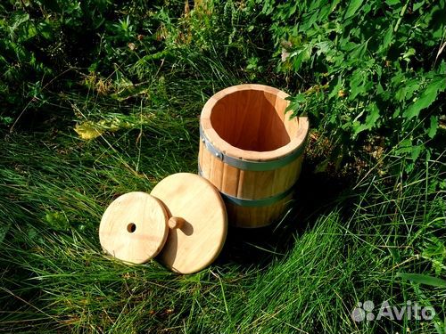Кадка дубовая 12 л