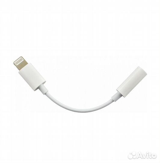 Переходник Apple Lightning - mini jack 3.5