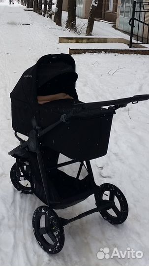 Коляска bumbleride indie чёрное шасси