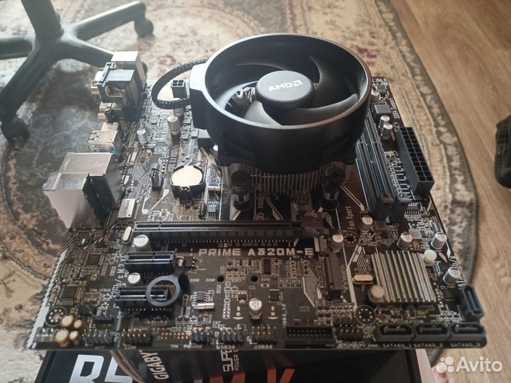Плата asus Prime A320 M-E и проц amd ryzen 5 2600