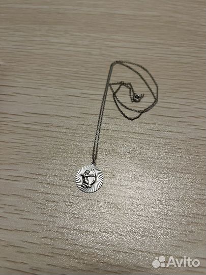 Подвеска стрелец серебро