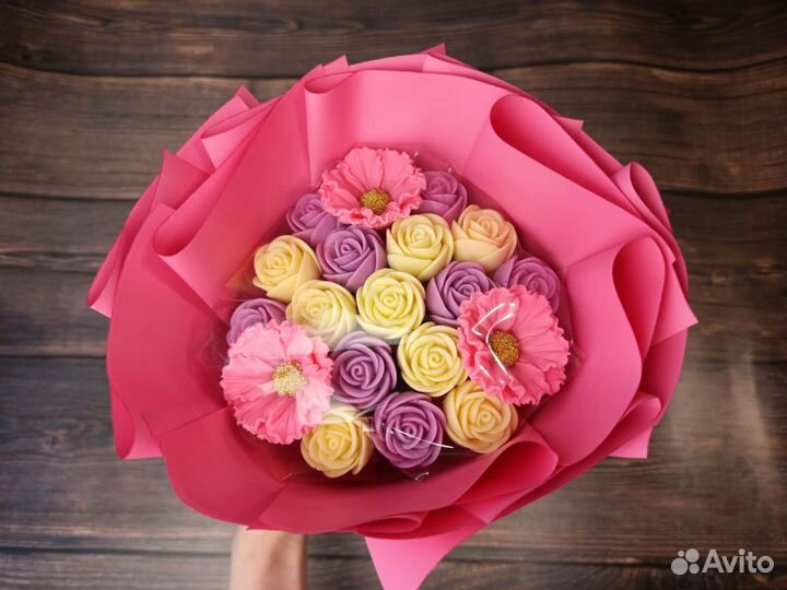 Шоколадный букет, букет из шоколадных роз