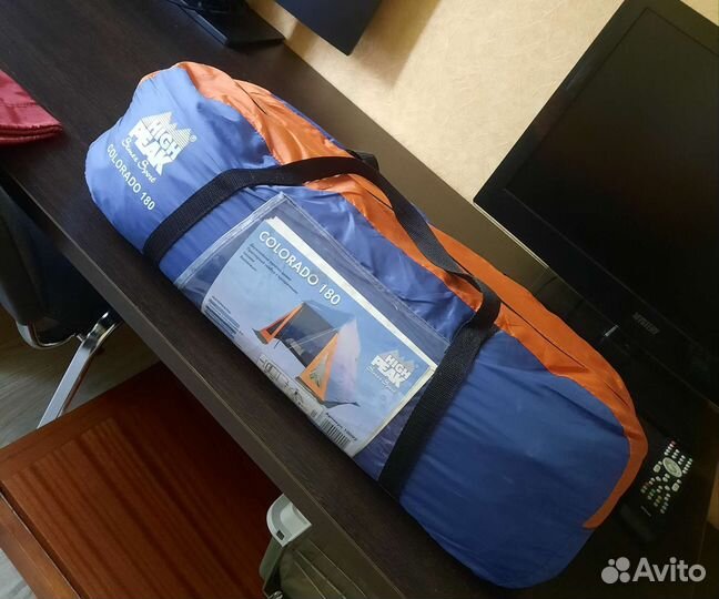 Палатка 4х местная с тамбуром бу