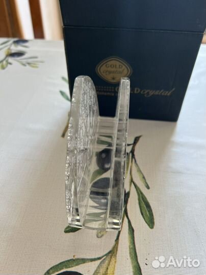 Салфетница хрустальная Bohemia crystal