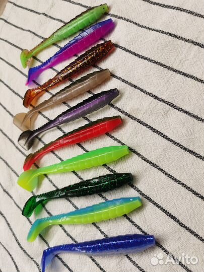 Силиконовые приманки Реплика Frapp Geko (4.5) 10шт