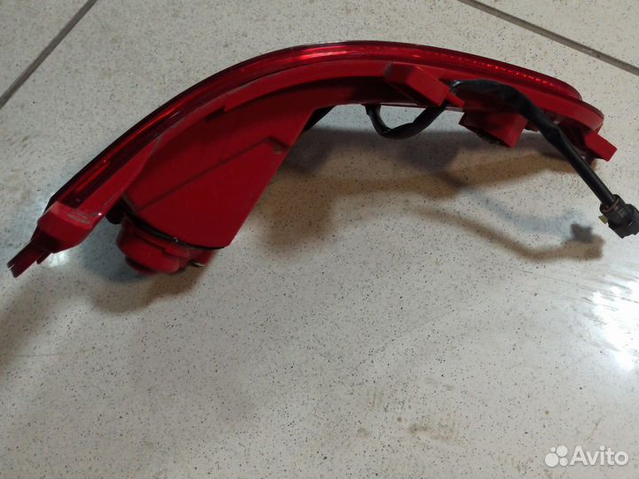 Задний правый фонарь в бампер solaris 14-17