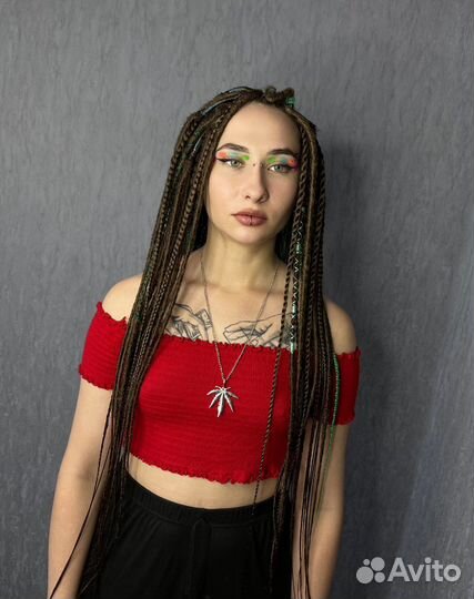 Афрокосы, дреды, наращивание, термозамещение