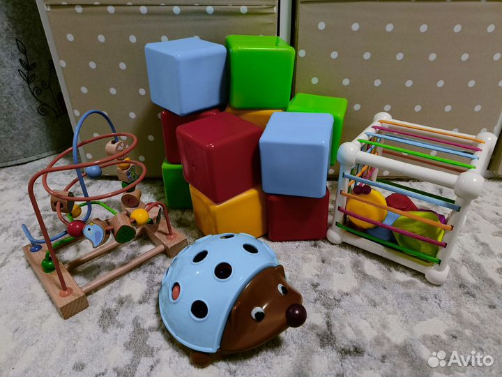 Развивающие игрушки от 1 года пакетом