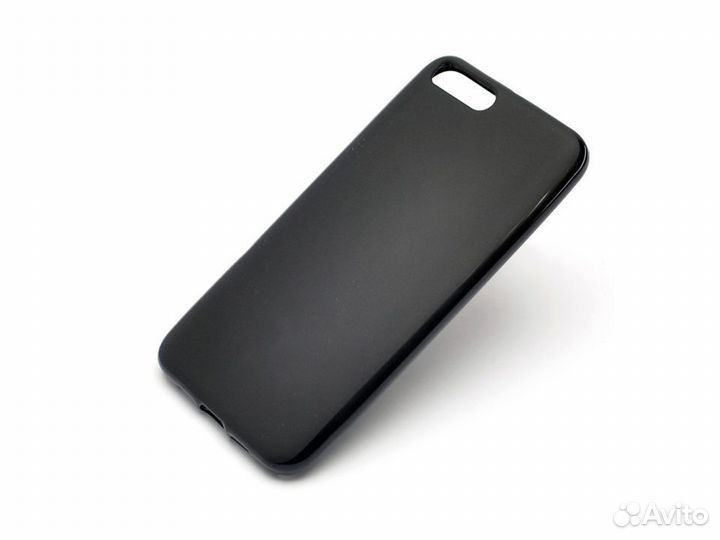 Чехол для Xiaomi Mi6 накладка/силикон (черный)