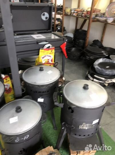 Казан чугунный