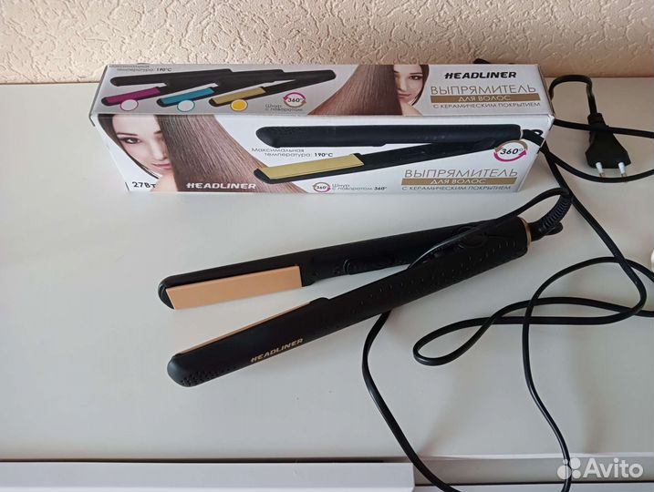Выпрямитель для волос новый