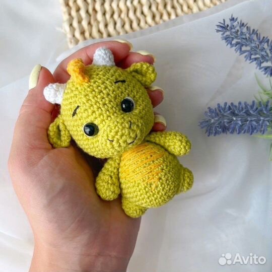 Вязаные игрушки - дракончики (символ нового года)