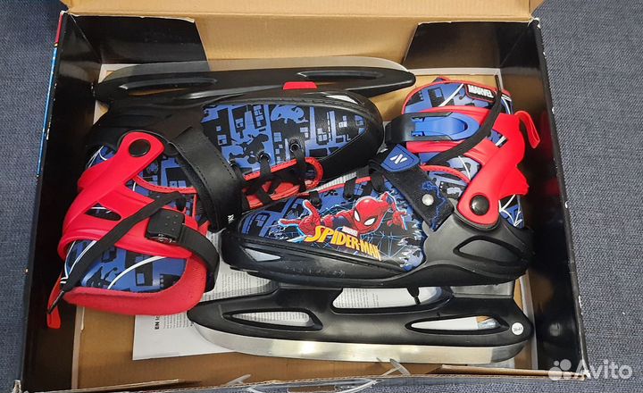 Коньки раздвижные nordway р.36-41