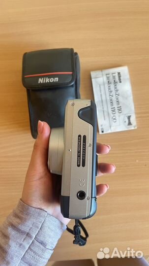 Пленочный фотоаппарат Nikon lite touch zoom 110 QD