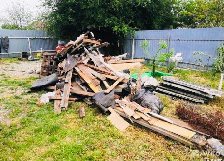 Вывоз мусора, бытового, хлама, строительного