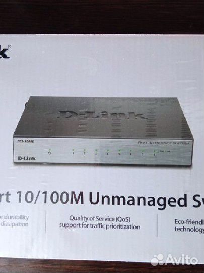 Коммутатор dlink DGS 1005 D/I3A и DES-1008D/L2B