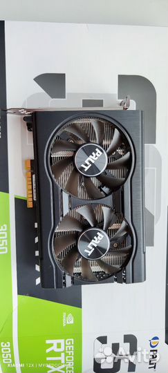 Видеокарта Palit RTX3050 dual 8GB