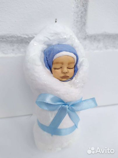 Ватная игрушка пеленашка