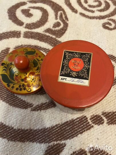 Кадочка Хохлома СССР Винтаж